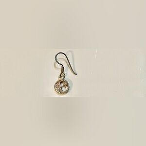 Vintage Silver Moon & Stars 🌟 Dangle Earring